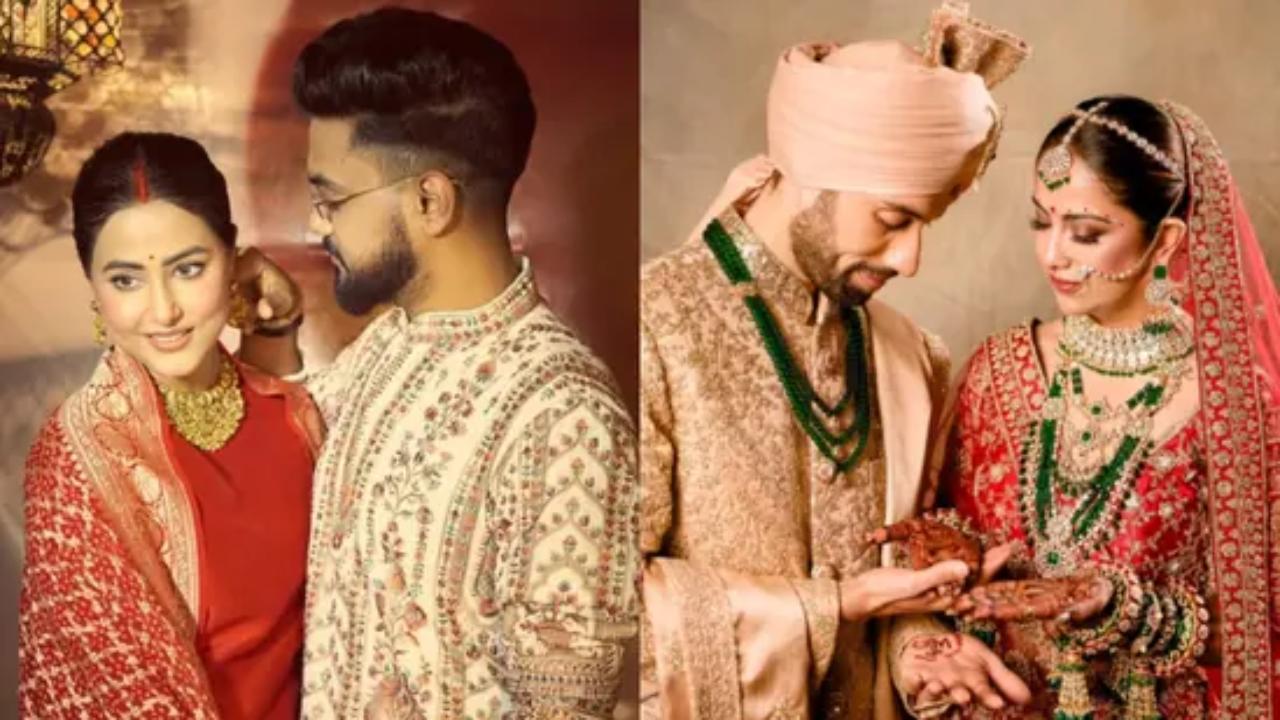 Hina Khan, Rocky Jaiswal choose intimate wedding over reality TV spectacle
