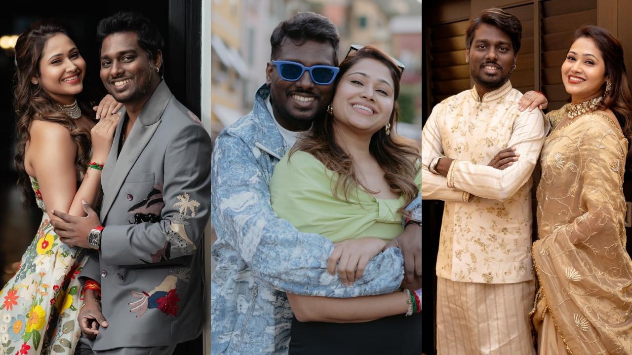 Romantic pics of parents-to-be Jawan director Atlee and Priya Mohan