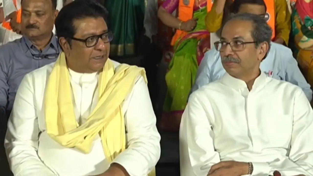 <p>As Maharashtra braces for the next round of elections, the Shiv Shakti alliance of Raj and Uddhav Thackeray has become the focal point of political conversations. PIC/ SCREENGRAB</p>