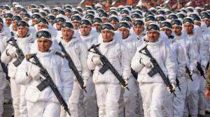 IN PHOTOS: Armed forces, police conduct rehearsal ahead of Republic Day 2026