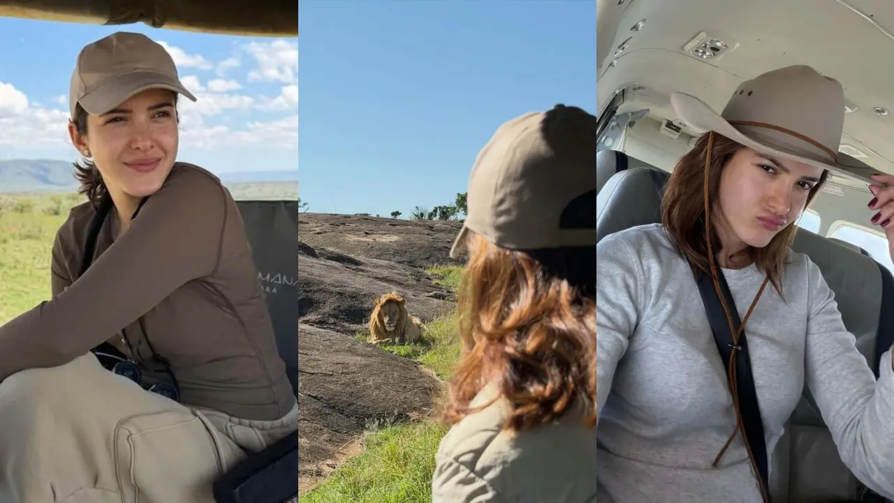 In pics: Shanaya Kapoor’s adventurous New Year getaway to Masai Mara