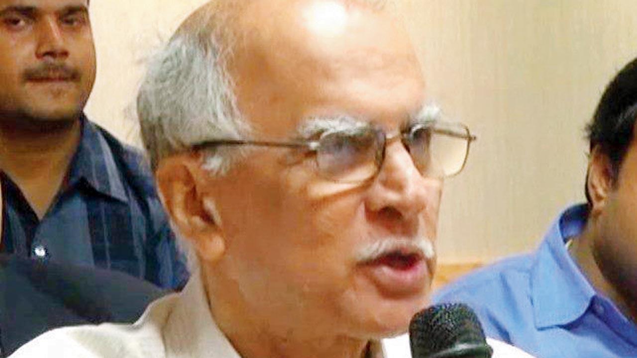 AV Shenoy, activist, Mumbai Vikas Samiti