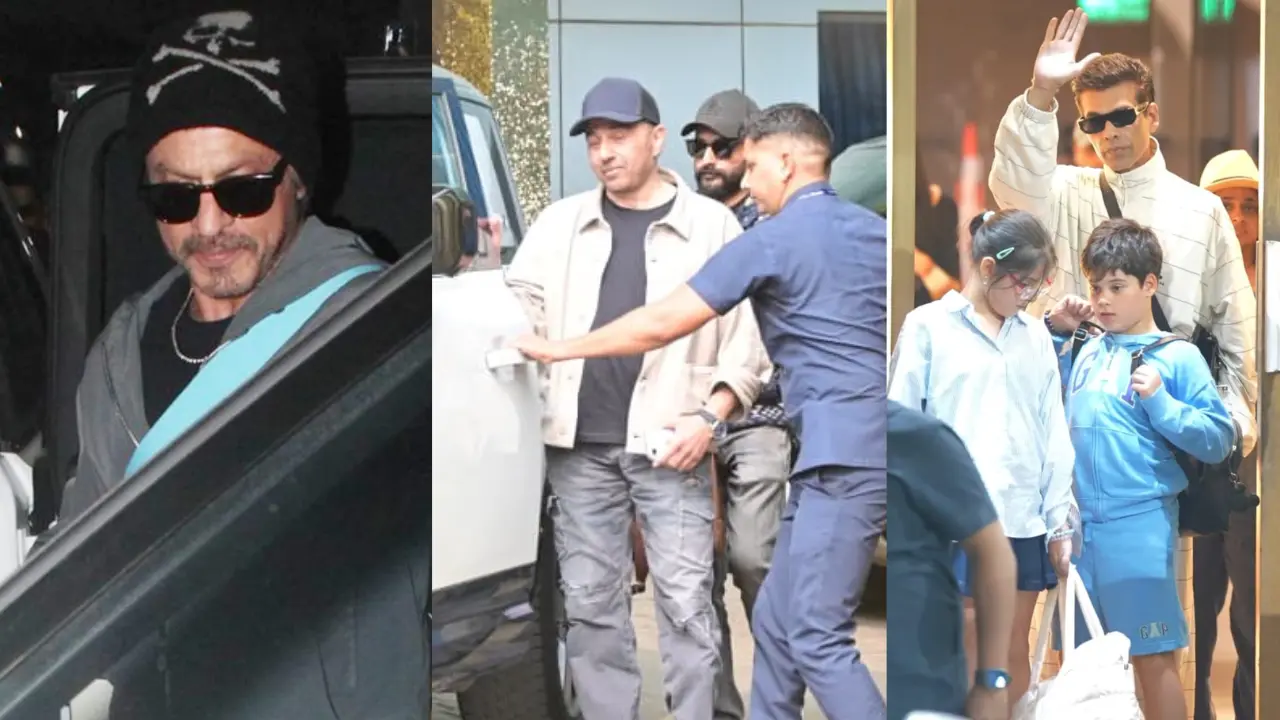 Spotted in the city: Shah Rukh Khan, Sunny Deol, Karan Johar and others