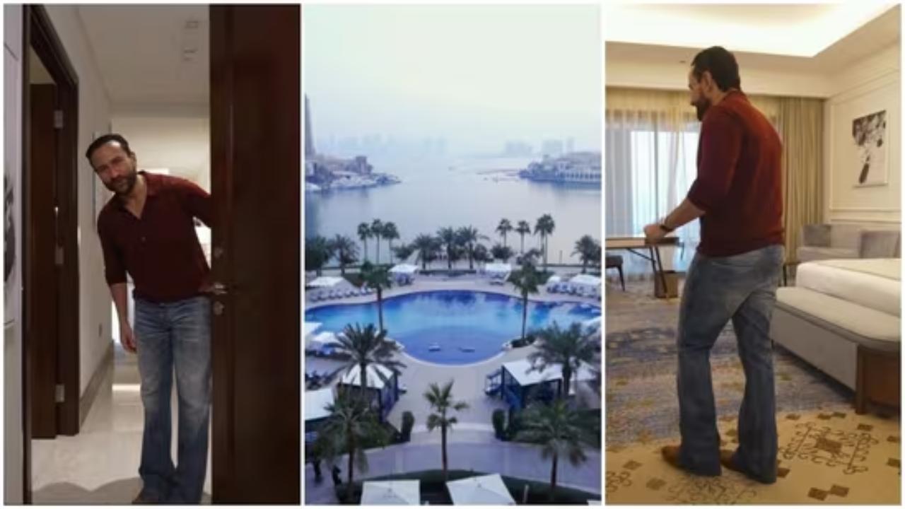 Saif Ali Khan gives a tour of his newly bought luxurious abode in Qatar