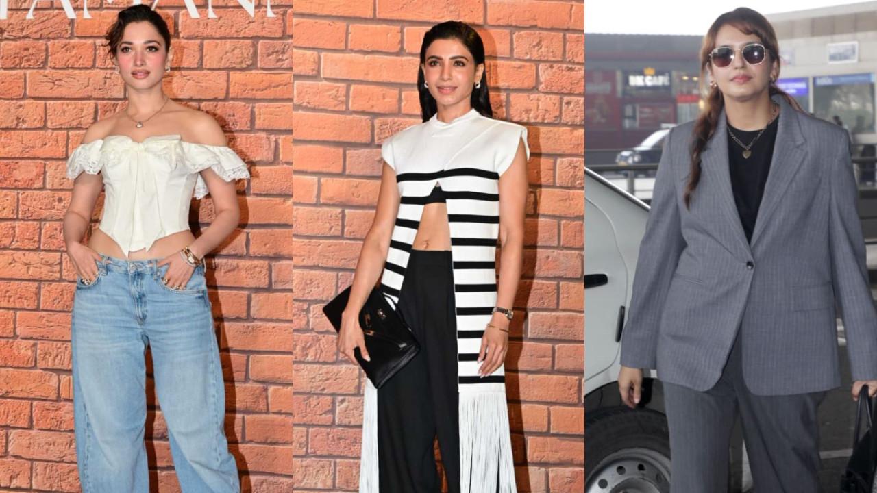 Spotted in the city: Tamannaah Bhatia, Samantha Ruth Prabhu, Huma and others