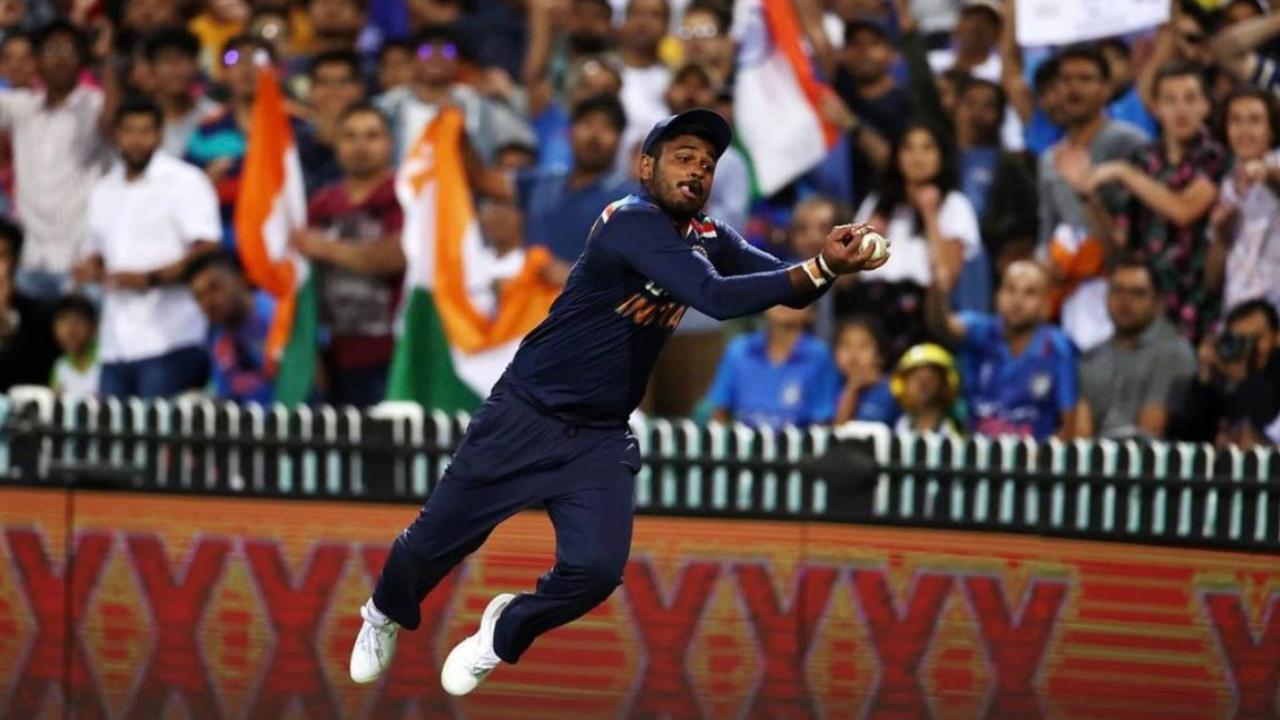 On the other hand, Samson has donned India's T20I jersey on 56 occasions. Having scored 1072 runs, the right-handed batsman has also registered a career best score of 111 runs (Pic: X/@IamSanjuSamson)