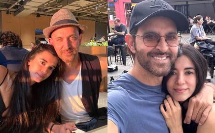Hrithik Roshan and Saba Azad