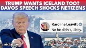 Trump's Davos speech sparks Iceland-Greenland confusion