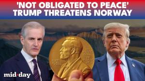 Trump’s grudge letter to Norway exposes Nobel Prize disappointment