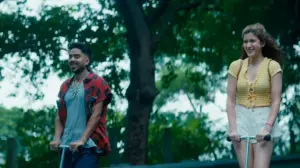 Tu Yaa Main teaser Shanaya Kapoor-Adarsh Gourav fight killer crocodile