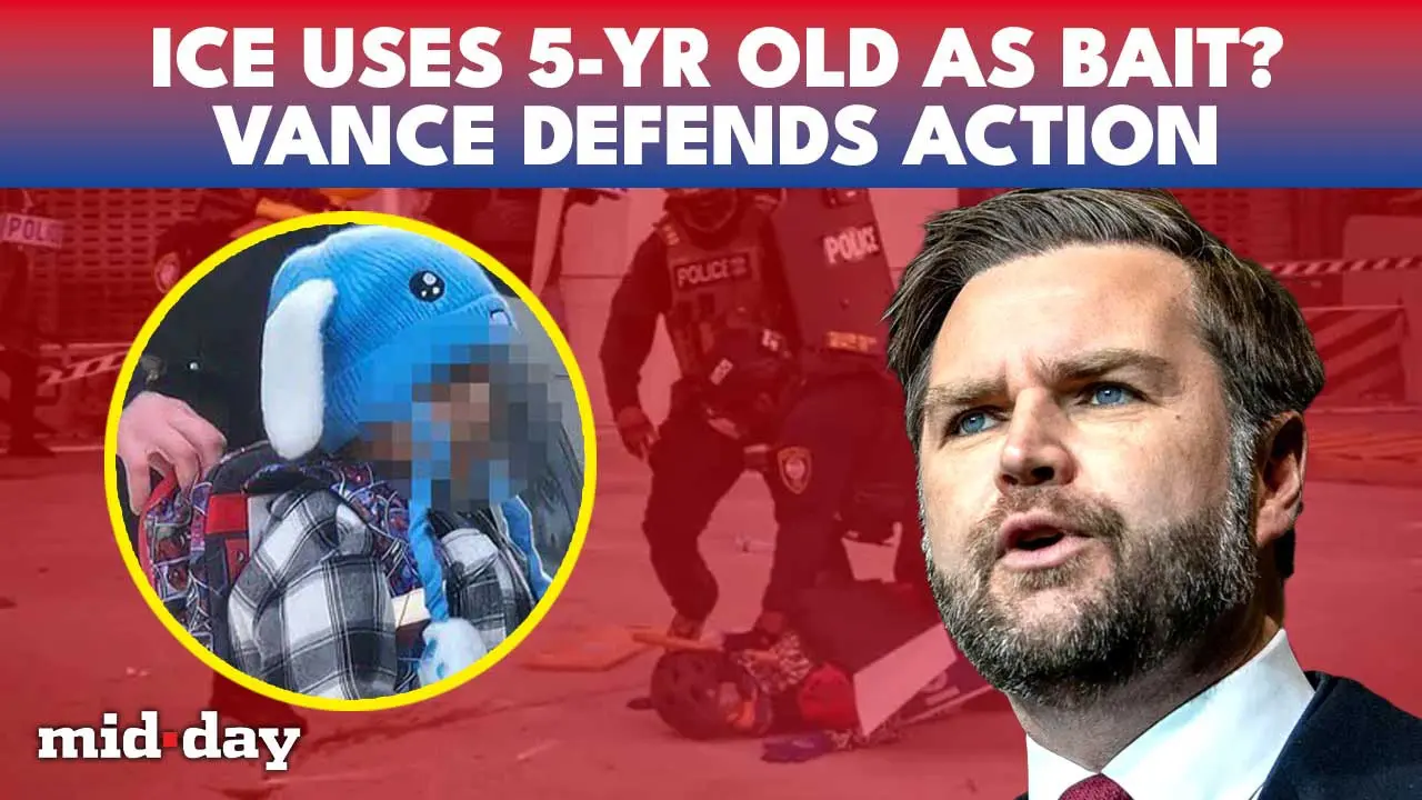 ‘Let him freeze to death?’: JD Vance slams rumours over ICE detaining 5-yr old