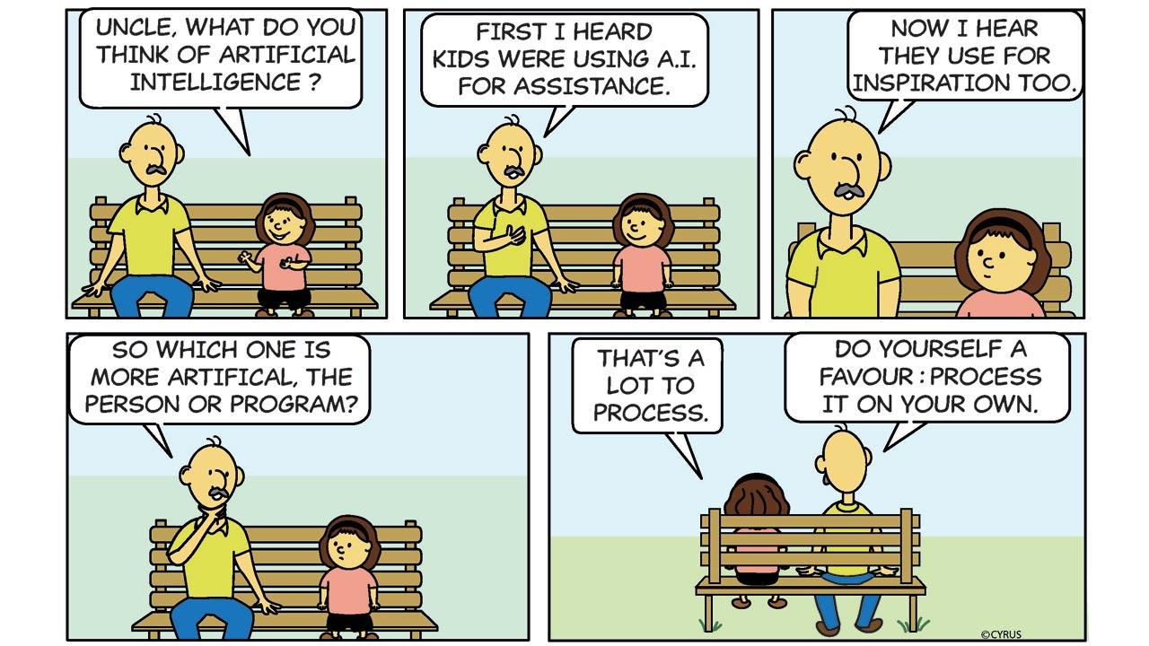 Sunday Cartoon: Cyrus Daruwala Presents - Zal