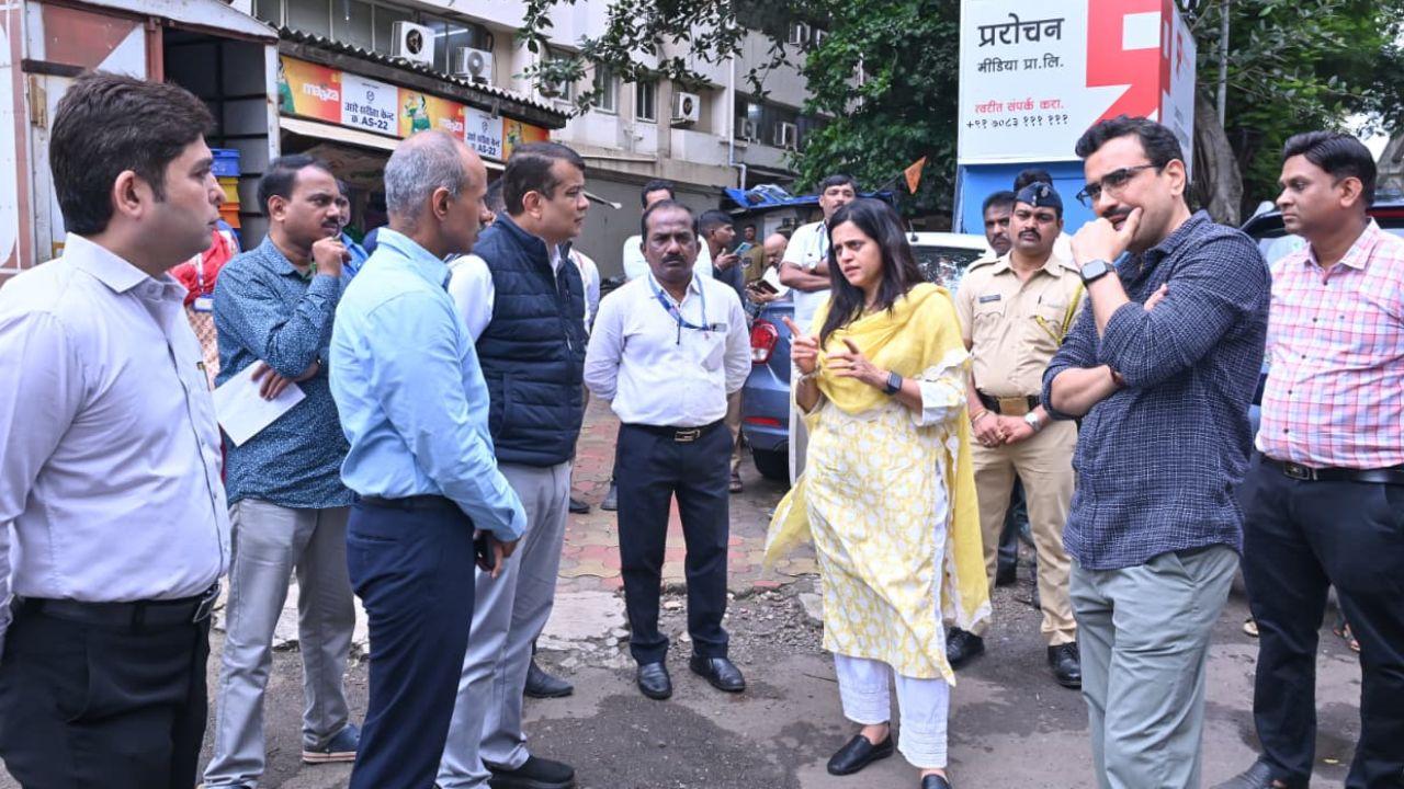 The visit forms part of the BMC's ongoing efforts to maintain sanitation standards and improve the quality of civic services across Mumbai The visit forms part of the BMC's ongoing efforts to maintain sanitation standards and improve the quality of civic services across Mumbai