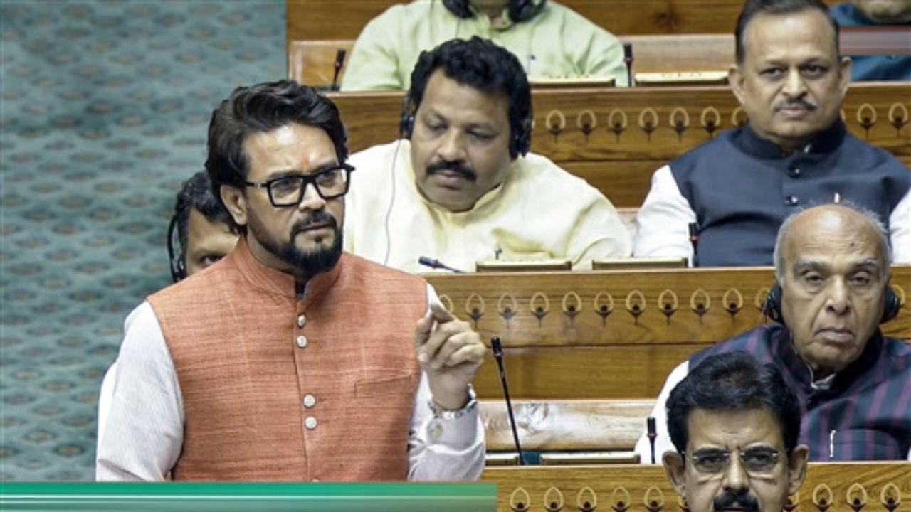 Congress never worked for students, says BJP’s Anurag Thakur on paper leaks
