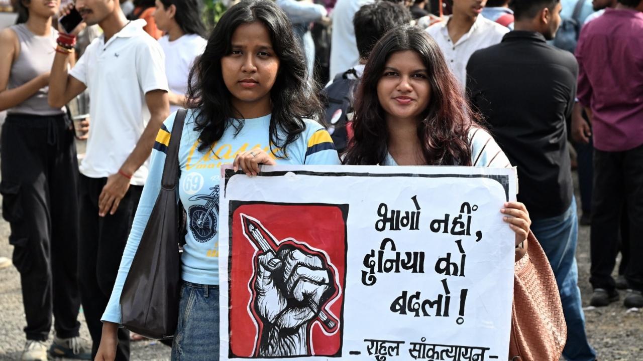 In Mumbai, Azad Maidan, one of Mumbai’s major locations for public demonstrations, hosted the gathering where protesters assembled and expressed their views In Mumbai, Azad Maidan, one of Mumbai’s major locations for public demonstrations, hosted the gathering where protesters assembled and expressed their views