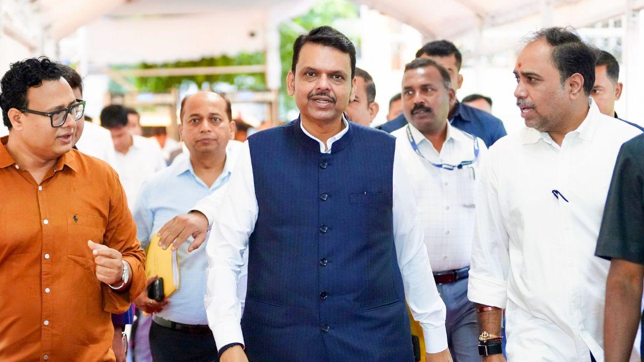 State legislature proceedings adjourned amid extreme weather: CM Fadnavis Chief Minister Devendra Fadnavis at Maharashtra Legislative Assembly on Monday. PIC/X