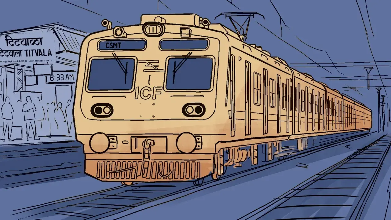 Mumbai AC local trains: Retired ICF engineer suggests safer next-gen design 8.33 am Titwala-CSMT AC local leaves Titwala. illustrations/Uday Mohite