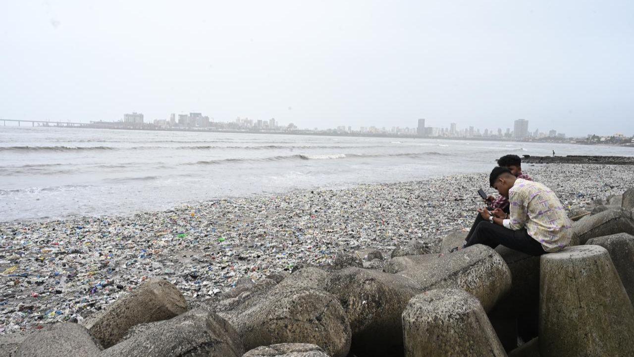 Over the years, this situation has repeatedly occurred at Dadar Beach, Juhu Beach, and Chowpatty, where tonnes of plastic and household garbage wash ashore during the rainy season