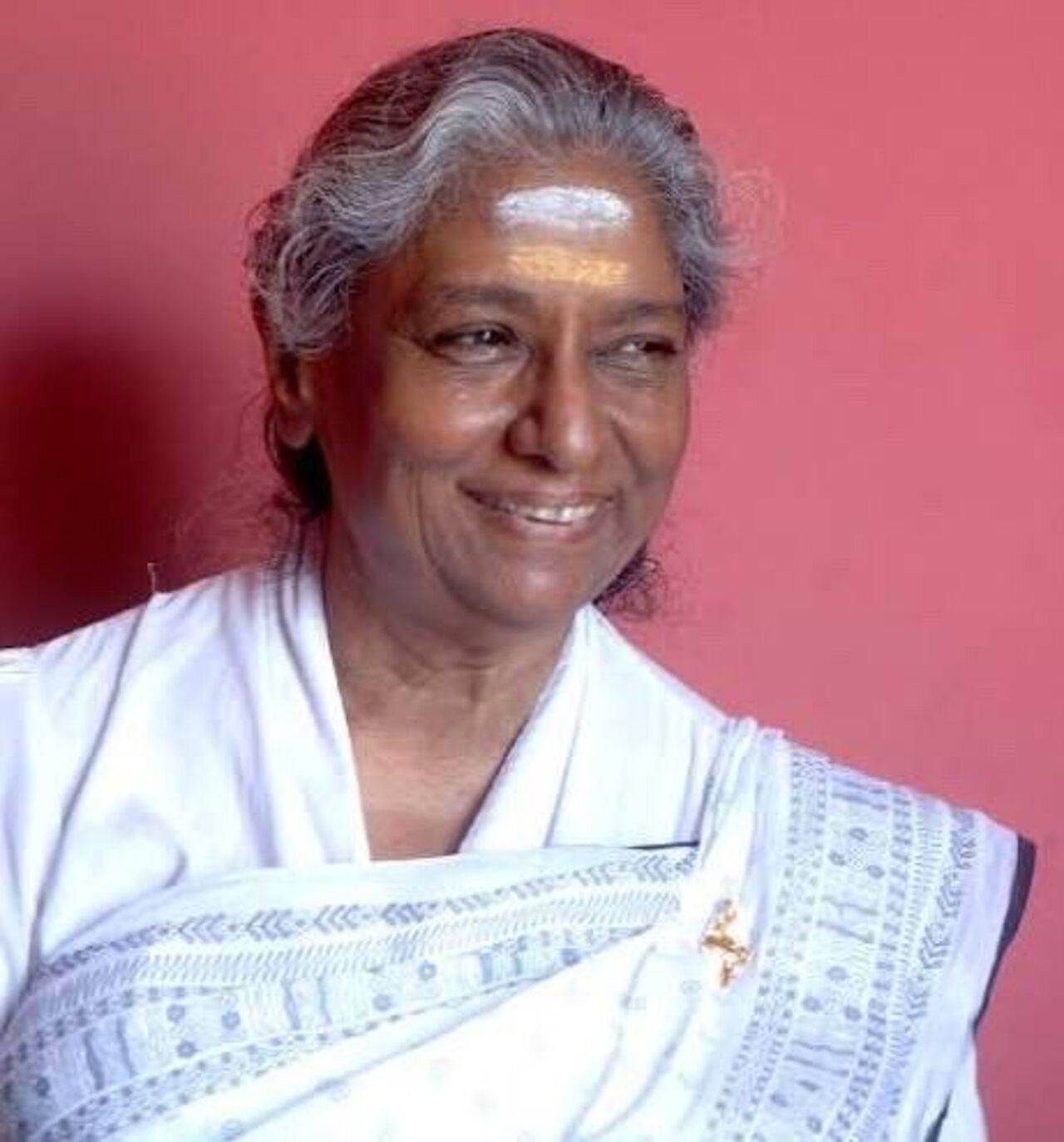 She stepped into the film industry at the age of 19. She started her career as a singer by singing a song in the Tamil film Vidhiyan Vilayattu in 1957.