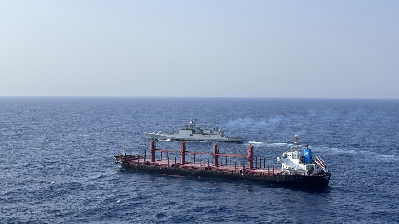 INS Trikand thwarts piracy attempt on merchant ship