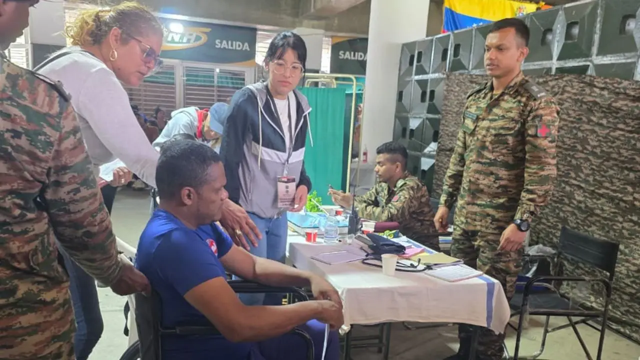 'Your care is excellent': Venezuelans thank Indian medical team India has set up a Field Hospital Unit and dispatched relief supplies, medicines and medical equipment to support ongoing post-earthquake relief efforts in Venezuela. Pic/X