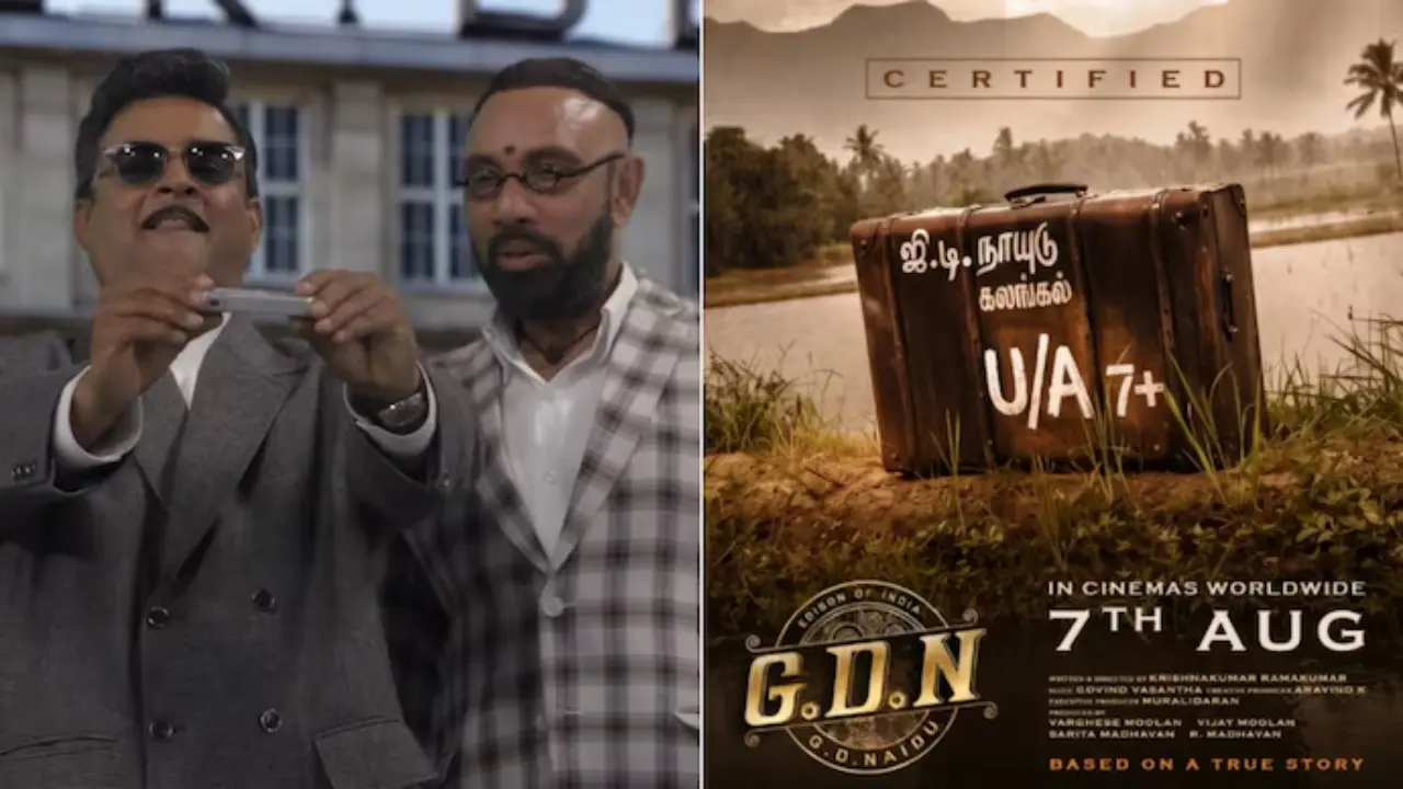 A still from R Madhavan's GDN and CBFC poster (Pictures via Instagram)