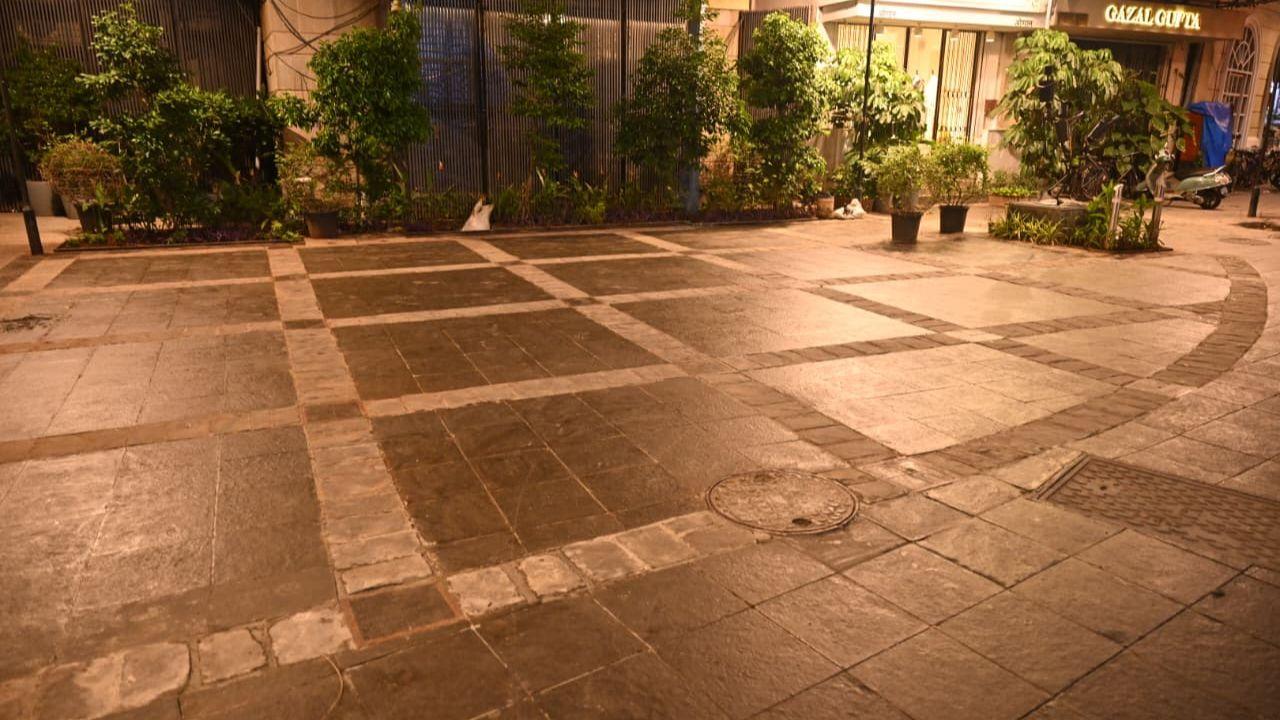As part of the project, the BMC has beautified five roads in the heritage precinct &mdash; Sai Baba Marg, Rope Walk Lane, Dr VB Gandhi Marg (Forbes Street), Rutherford Street, and B Bharucha Marg