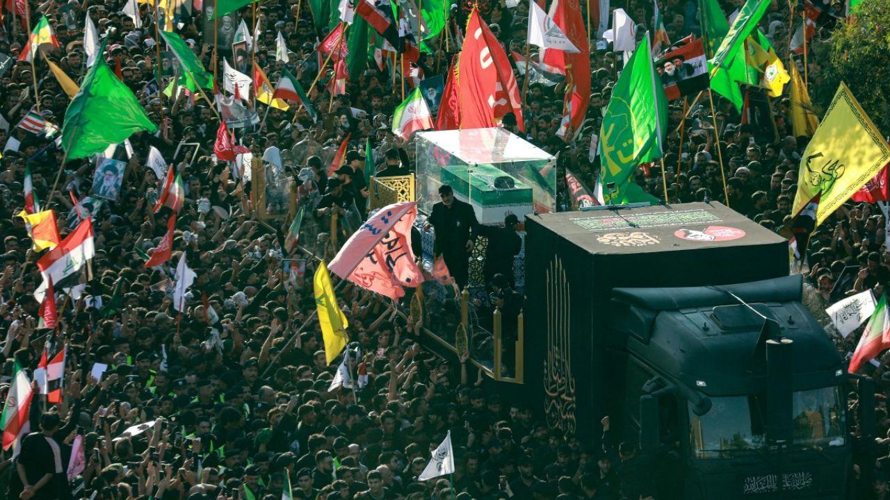 After a massive procession in Iran's holy city of Qom, Iraqi officials and senior politicians received the remains of Khamenei on Tuesday night at Najaf international airport in the presence of Iranian President Masoud Pezeshkian and one of the late leader's sons.