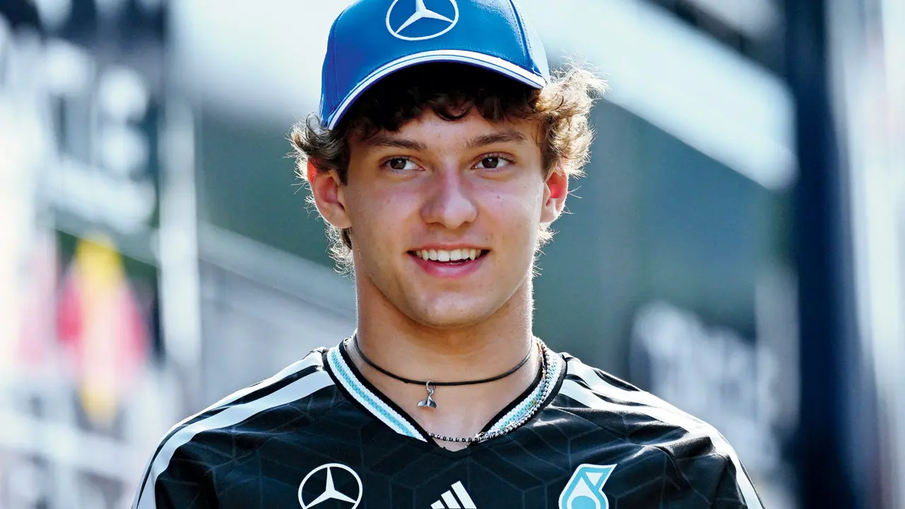 ‘Federer told me to focus on what I can control’ Kimi Antonelli Kimi Antonelli