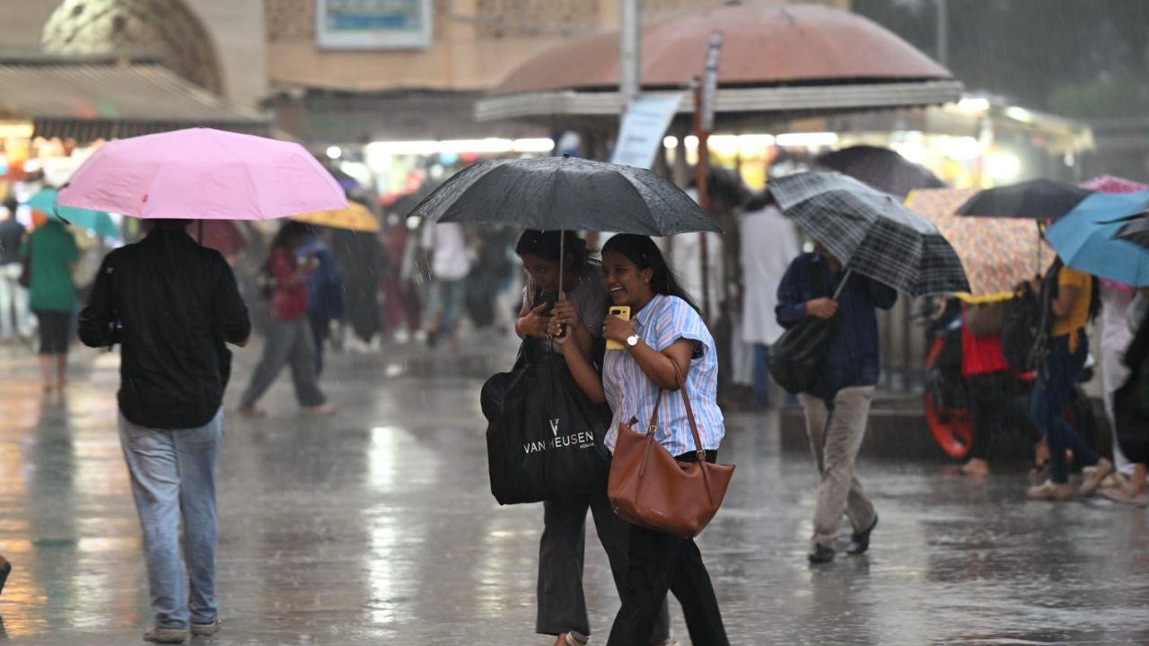 The IMD’s yellow alert will remain in place for Mumbai’s neighbouring districts — Thane, Palghar and Raigad The IMD’s yellow alert will remain in place for Mumbai’s neighbouring districts — Thane, Palghar and Raigad