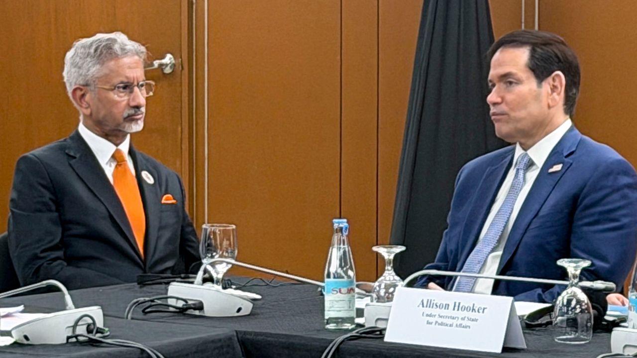 External Affairs Minister S. Jaishankar and US Secretary of State Marco Rubio hold discussions on the India-US Comprehensive Global Strategic Partnership in Manila.