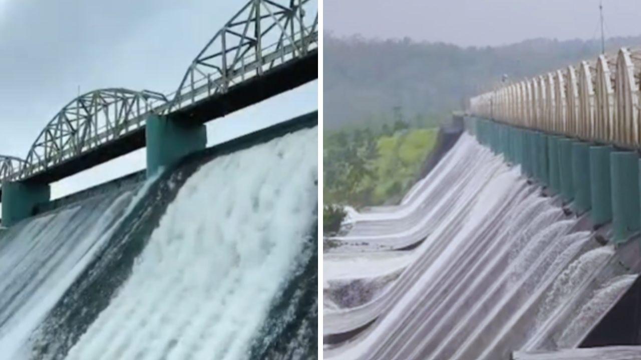 Tansa is one of Mumbai's key water sources and has a maximum storage capacity of 14,508 crore litres. Pic/ X