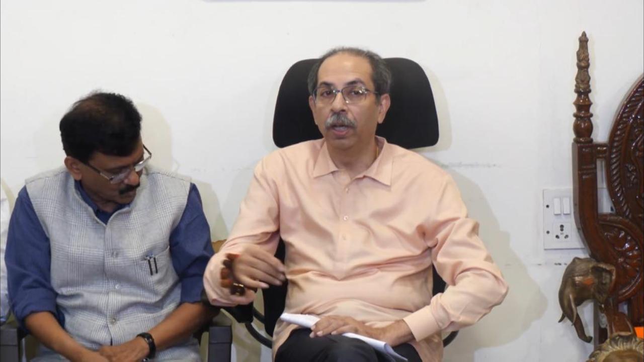 Uddhav accused the BJP of engineering defections and horse-trading of Opposition legislators, asking whether the ruling party was carrying out an "Operation Ram Mandir" Uddhav accused the BJP of engineering defections and horse-trading of Opposition legislators, asking whether the ruling party was carrying out an "Operation Ram Mandir"