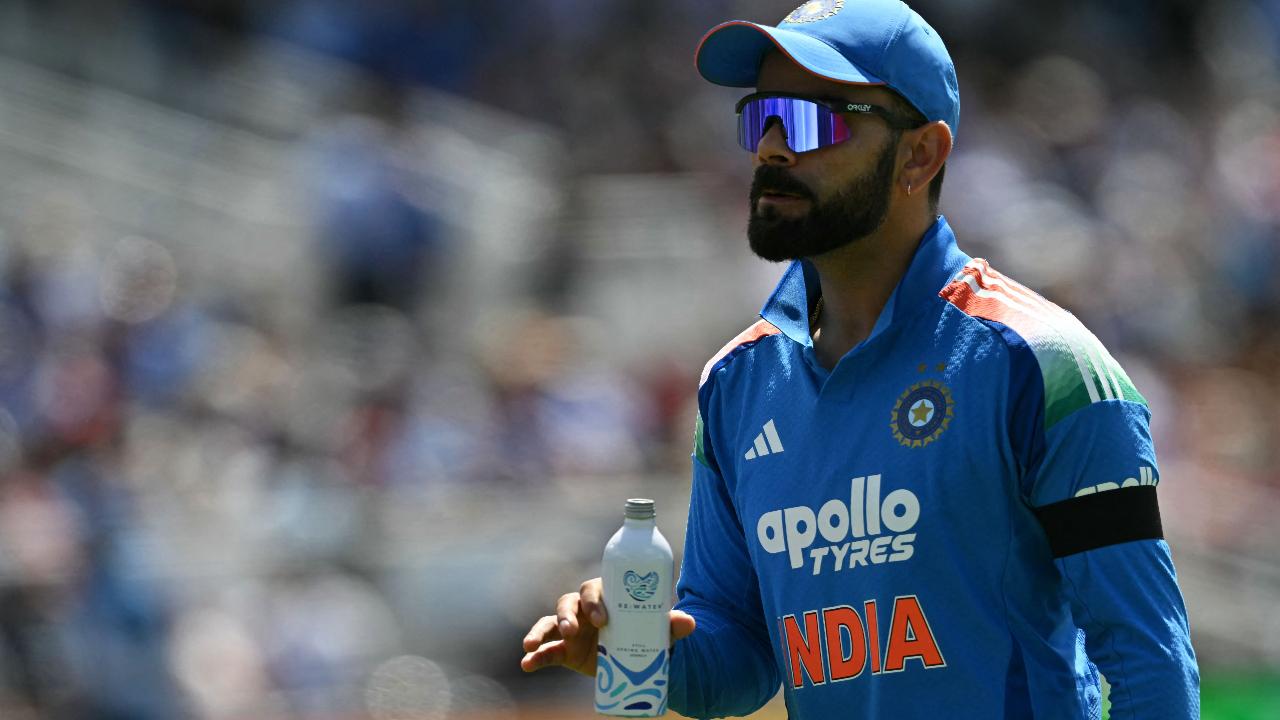 The historic landmark was achieved when the two batting stalwarts walked out for the third and final ODI against England at the iconic Lord's Cricket Ground on Sunday