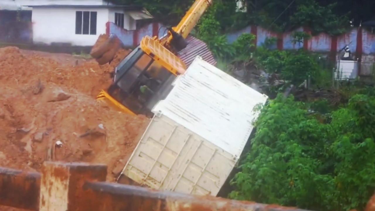 Chief Minister V.D. Satheesan, who visited the disaster site on Wednesday evening after reviewing the situation, directed officials to continue the rescue mission without interruption and ensure all possible assistance to the affected families.