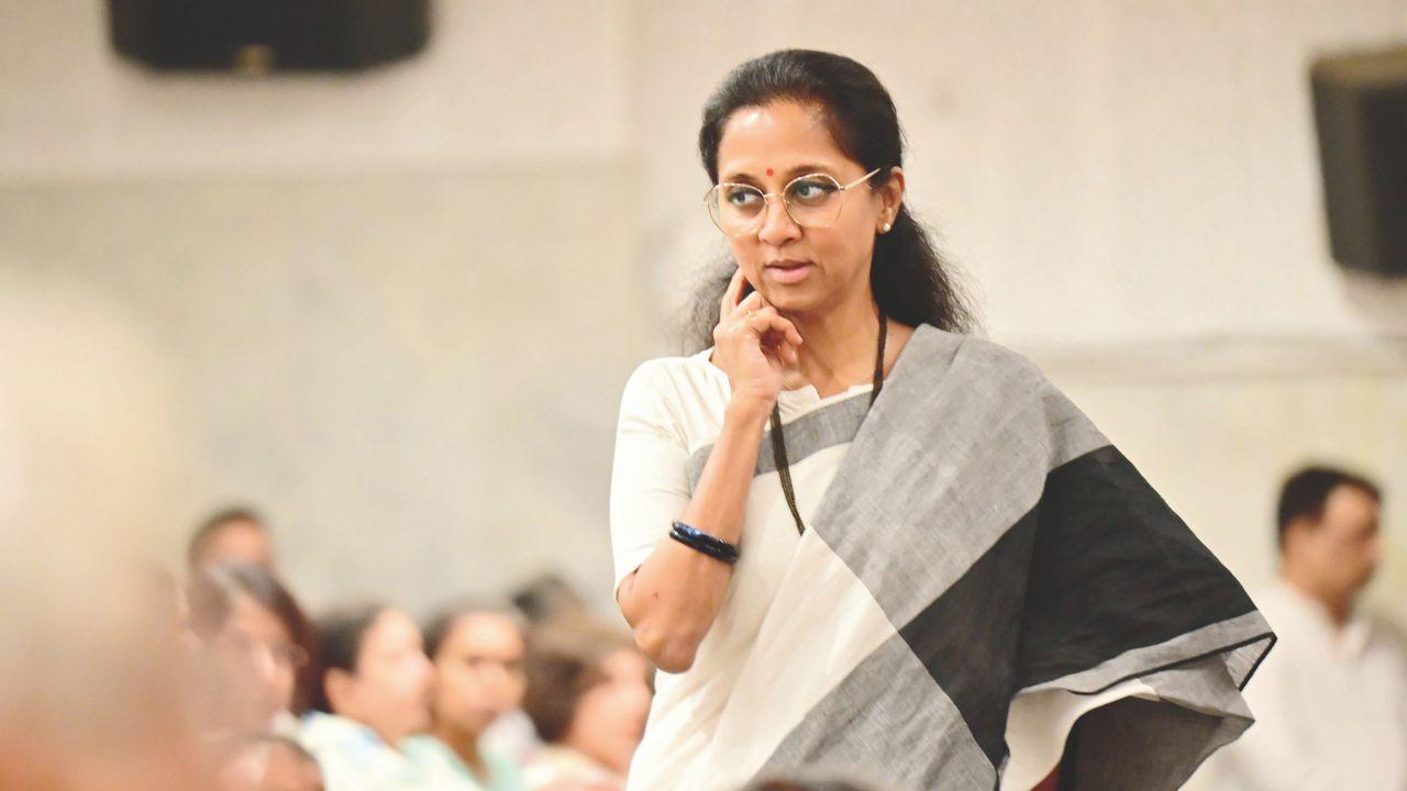 Delimitation Bill: Supriya Sule demands uniform 50 per cent increase in LS seats Supriya Sule denies reports of INDIA bloc backing Delimitation Bill (Pic/Special arrangement)