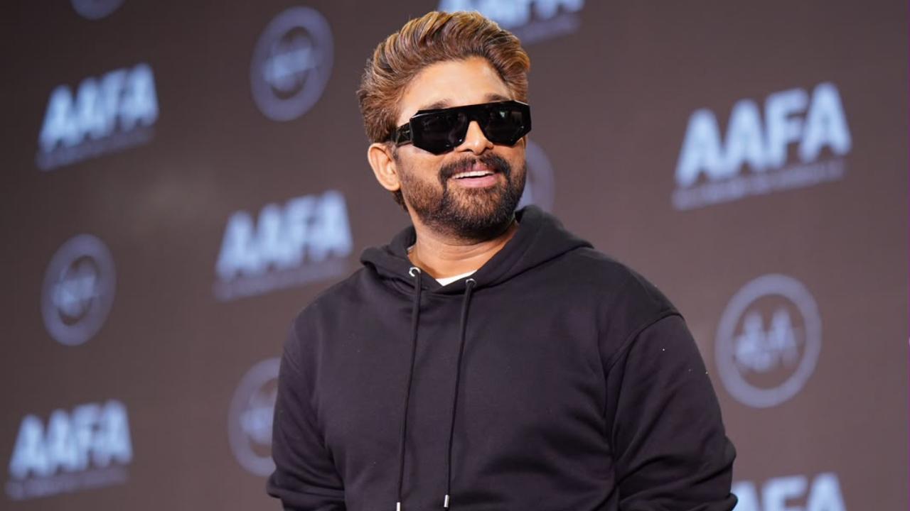 Allu Arjun tells fans to stop fighting with trolls and stalk girls instead Allu Arjun at AAFA Summit