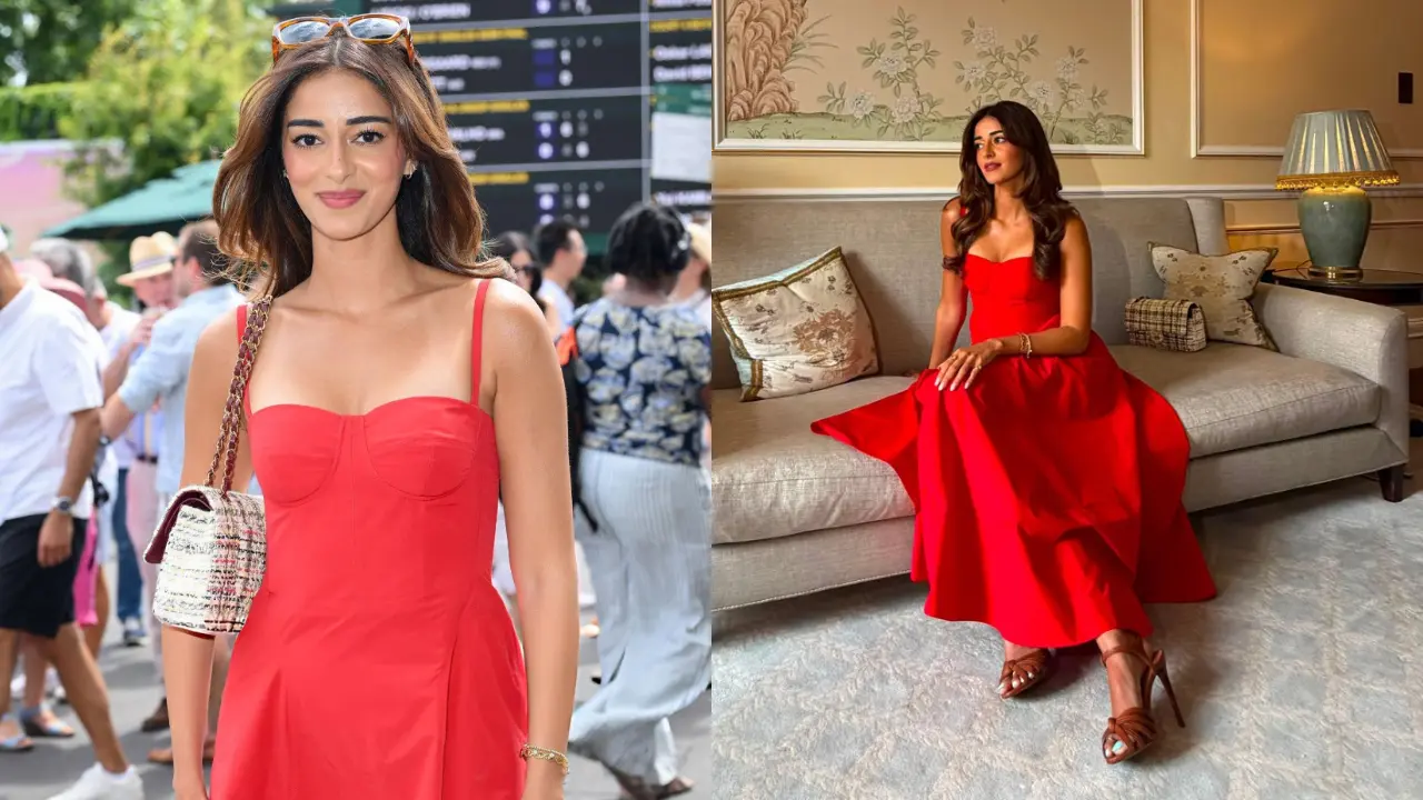Ananya Panday makes a stunning appearance at Wimbledon 2026