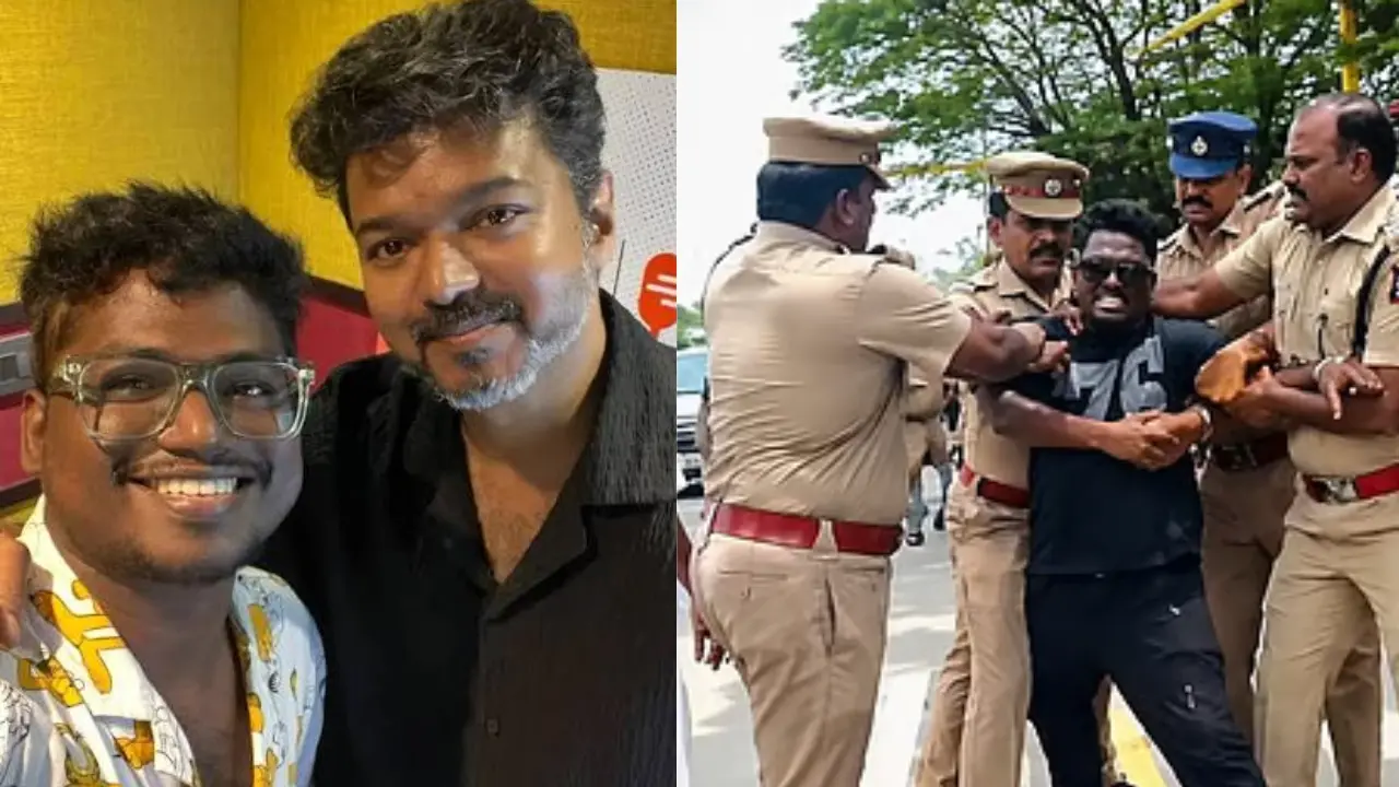 Vijay and Arivu (Pictures via X)