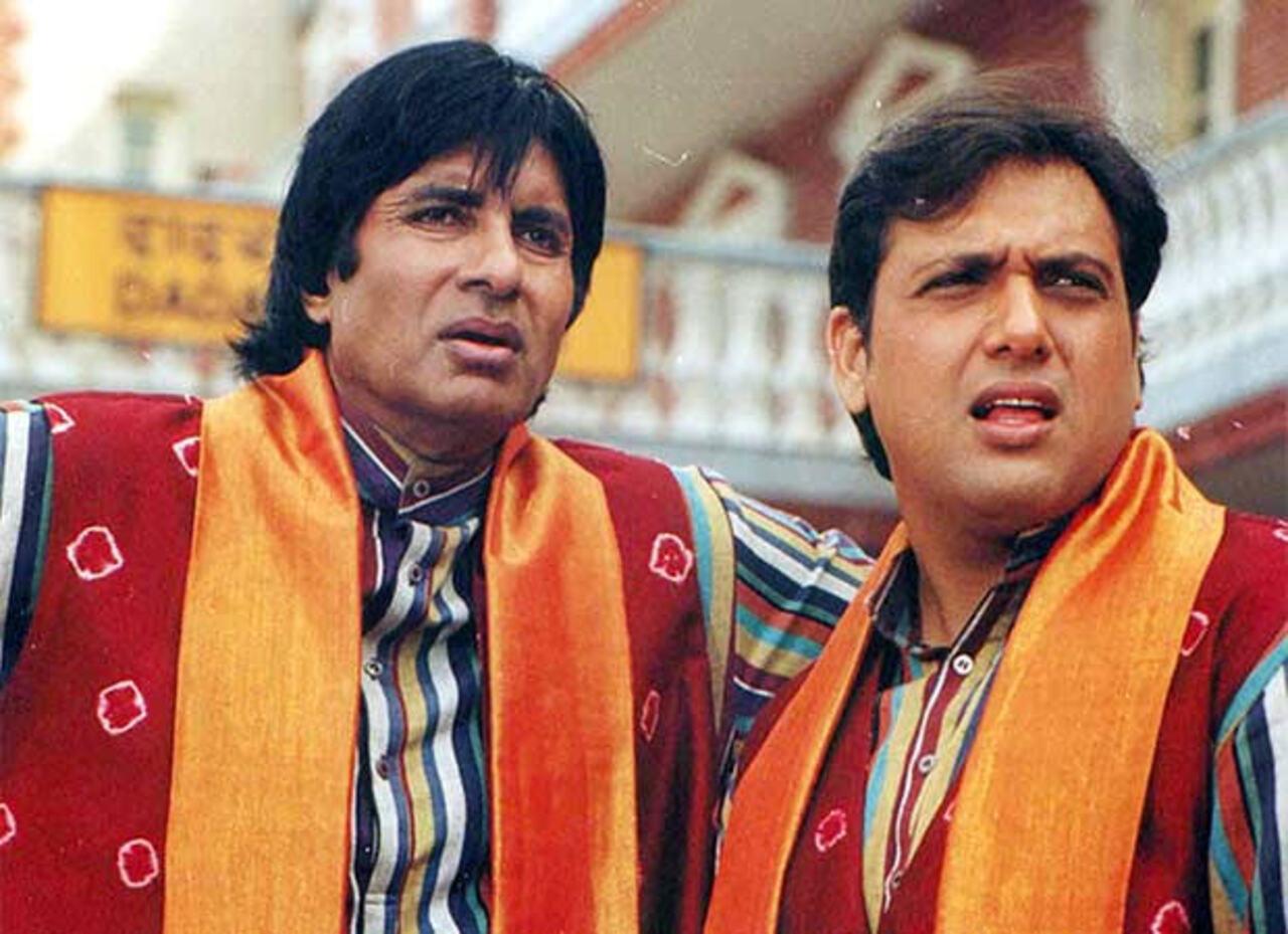 Bade Miyan Chote Miyan (1998): A comic spin on the formula. Twin brothers (both played by Amitabh Bachchan) are separated at birth; when corrupt forces frame their look-alike counterparts for crimes they didn't commit, the brothers unite to avenge their honor.