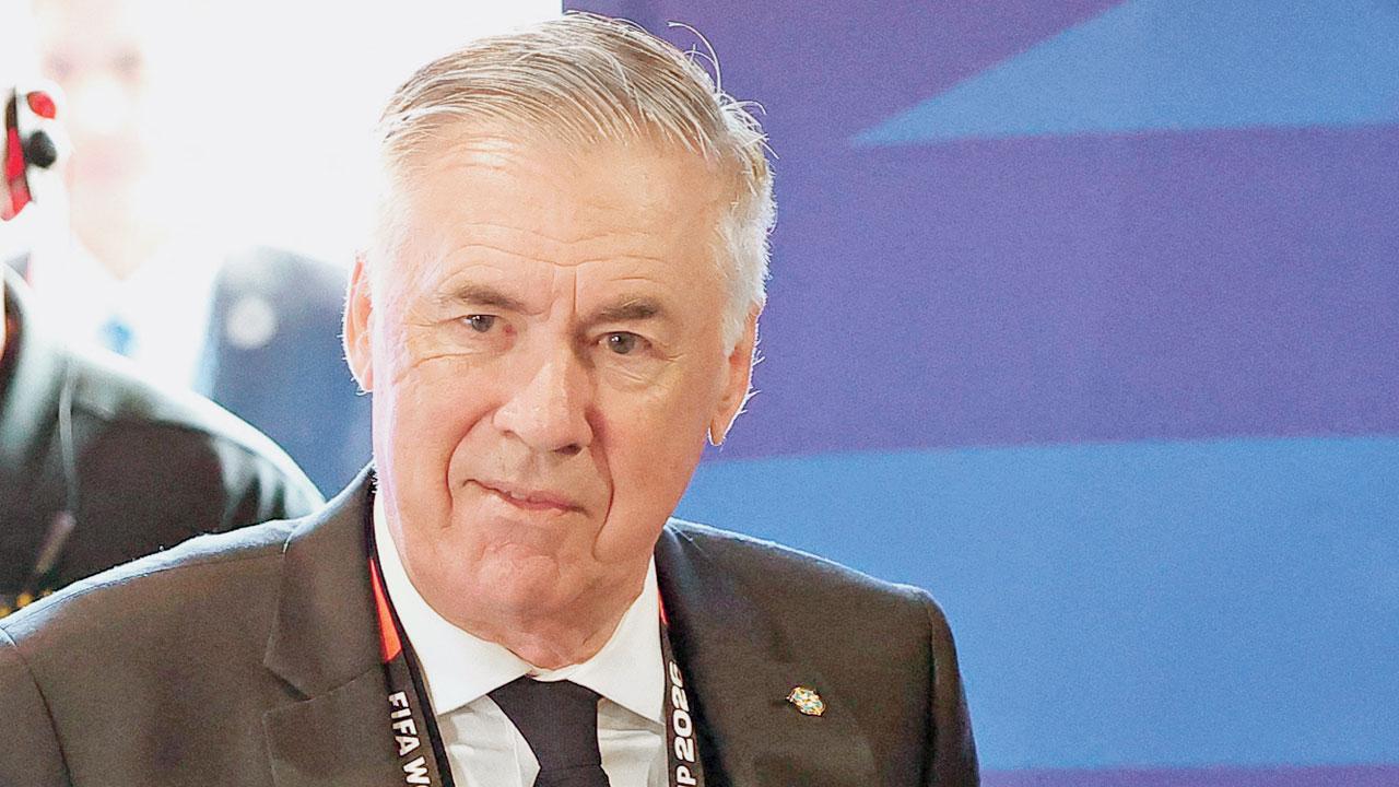 FIFA WC 2026: Brazil coach Carlo Ancelotti speaks about clash against Japan Carlo Ancelotti. Pic/AFP