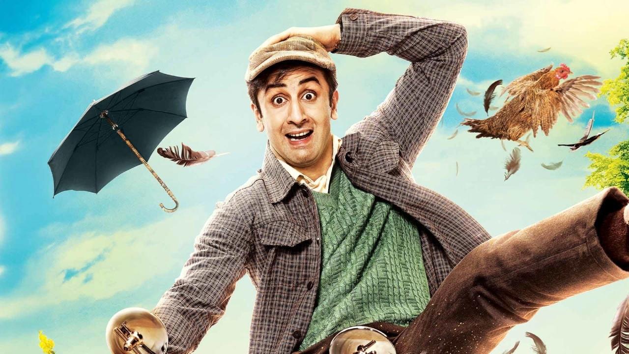 Ranbir Kapoor in Barfi
In Anurag Basu's 2012 romantic comedy-drama Barfi!, Ranbir Kapoor plays Murphy "Barfi" Johnson. He portrays a charming, optimistic, and street-smart young man who was born deaf and mute. He stars alongside Priyanka Chopra and Ileana Dcruz in film.