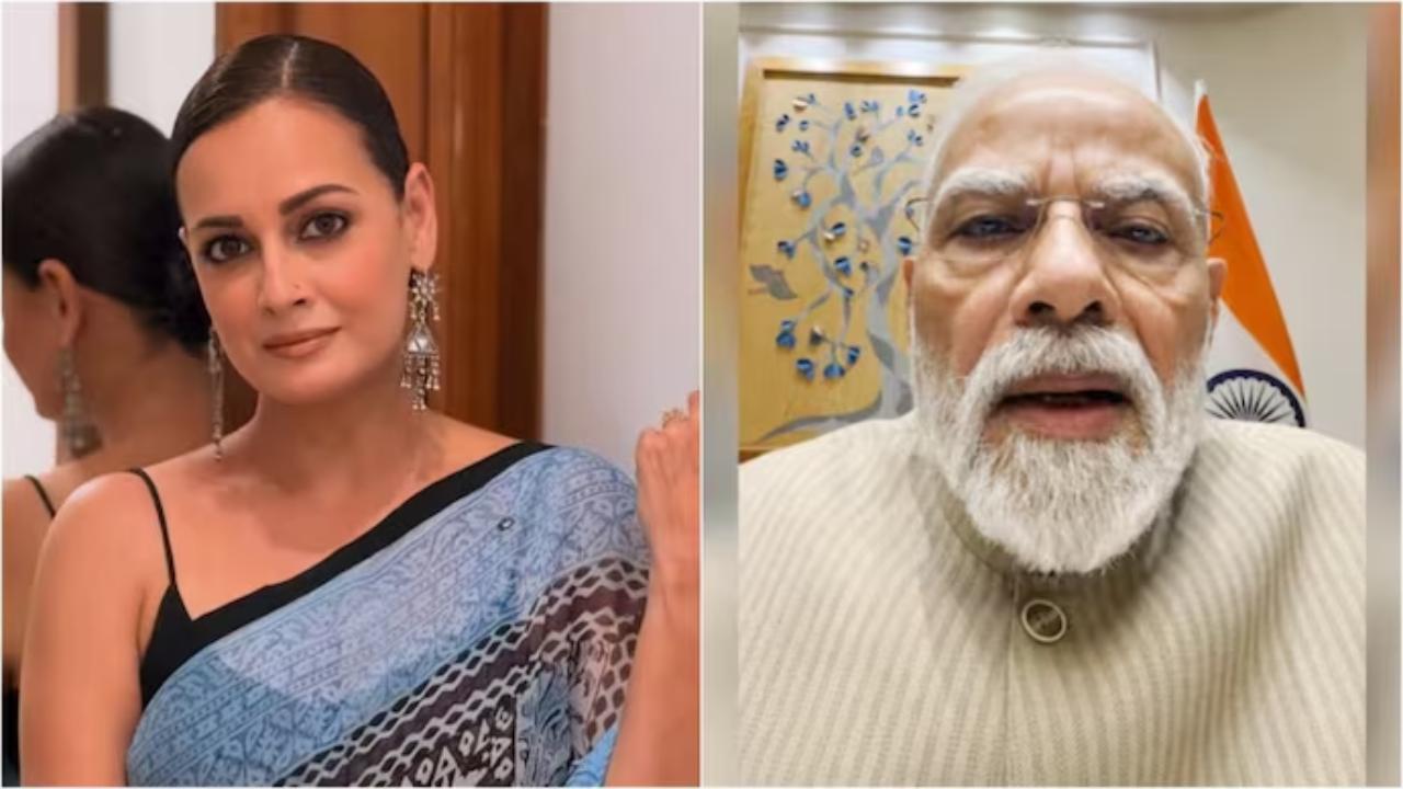 Dia Mirza slams PM Modi's speech on NEET paper leak: 'How hard can it be Sir?' Dia Mirza and PM Modi (Pictures via Instagram)