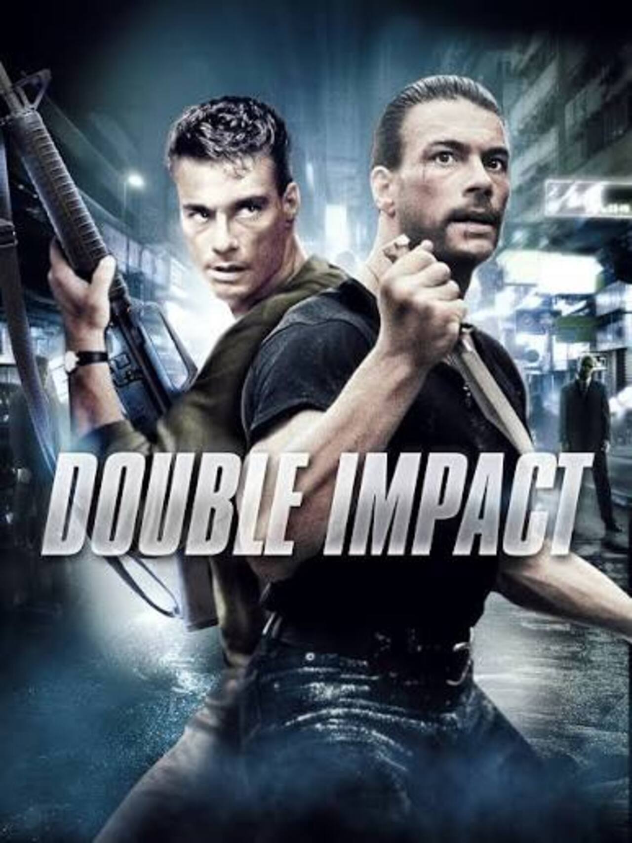 Double Impact (1991): Twin brothers (both played by Jean-Claude Van Damme) are separated at birth. After one is murdered by criminal bosses, the surviving twin teams up with a friend to avenge his brother.