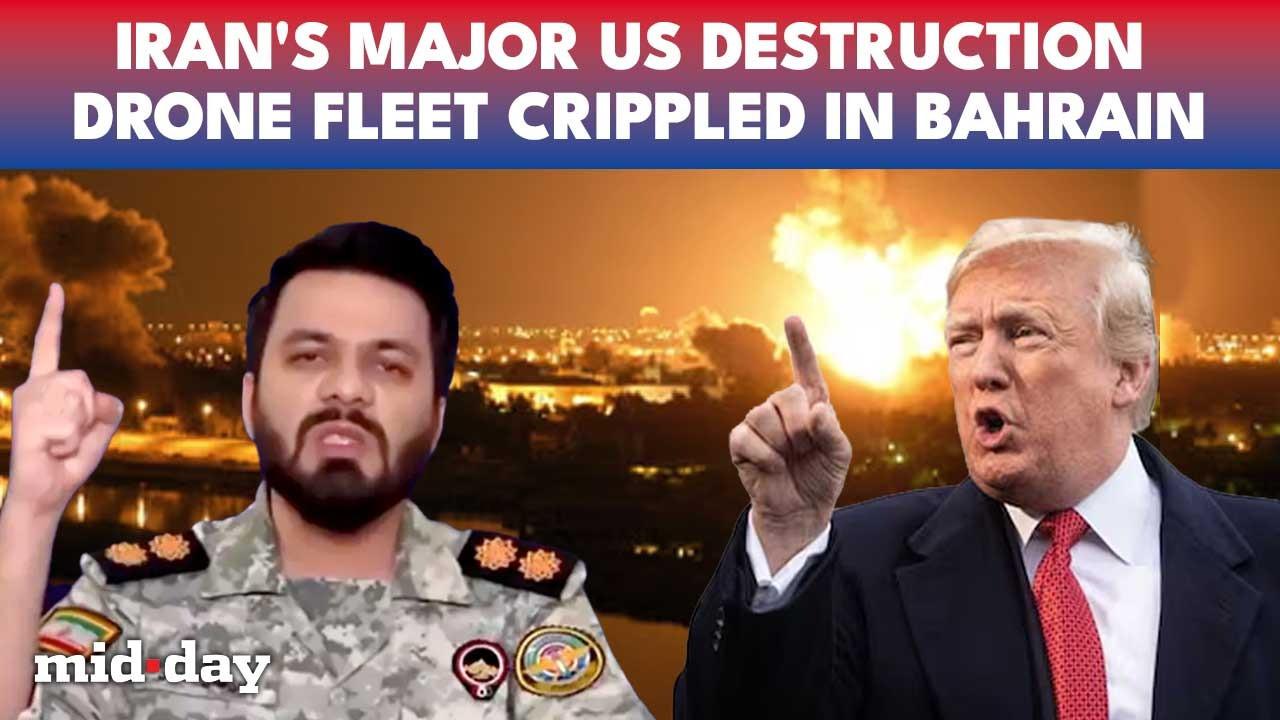 Iran Claims Drone Fleet Hit as CENTCOM Strikes Back