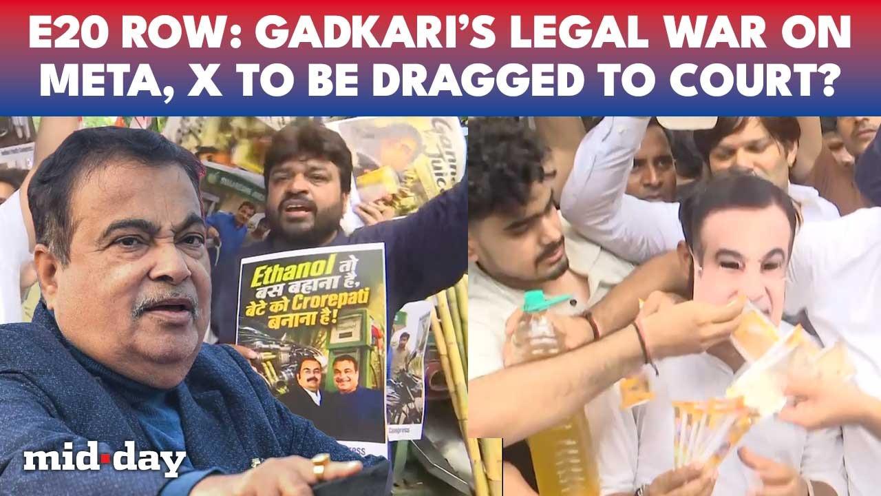 E20 Janta Party erupts, Gadkari set to sue Meta, Google & X over defamation