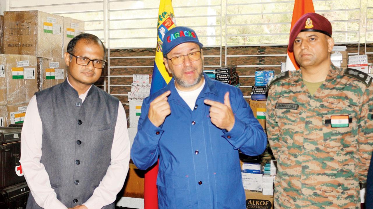 Venezuela thanks India for aid after devastating earthquake PIC/X@IndiaVenezuela
