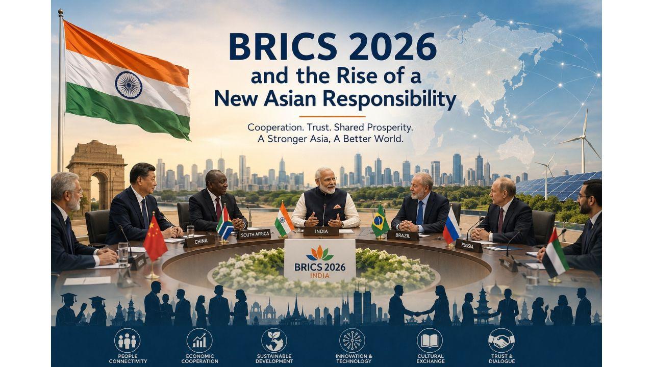 BRICS 2026 and the Rise of a New Asian Responsibility India, BRICS.