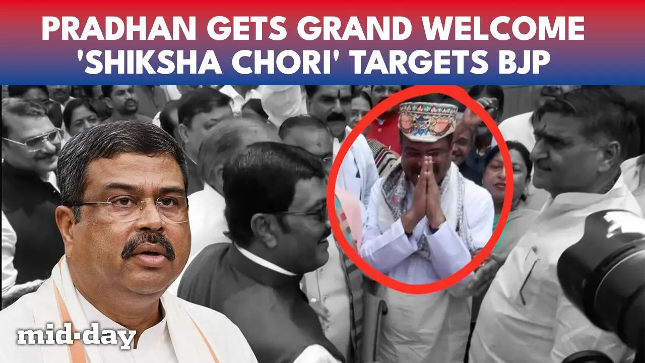Parliament Erupts as NDA Cheers Pradhan, Oppn Shouts 'Shiksha Chori'