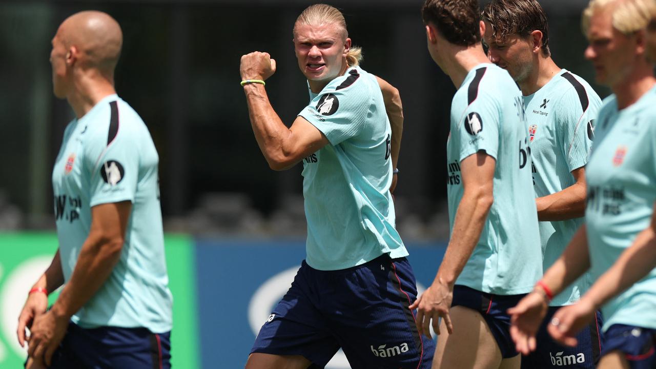 "I think for me it's super special because I play in England and I'm born in England, and you also play against teammates and everything. So it's a bit, not weird, but it's a funny game, and it's going to be nice," he said